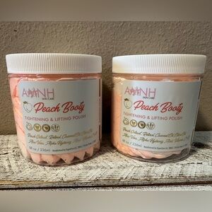 Bundle of AMNH Skin Care Peach Booty Tightening & Lifting Polish - NIB